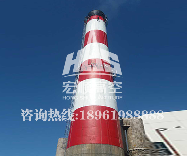 砖烟囱美化