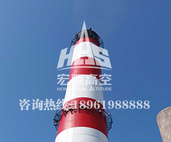 砖烟囱美化
